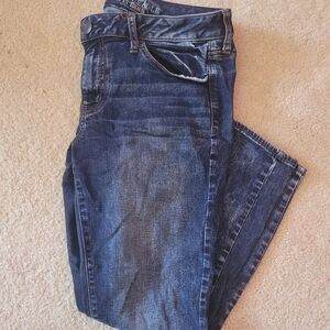 American Eagle Outfitters Dark Blue Boot Cut Jeans